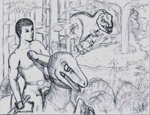 Brian No Mercy — drawing